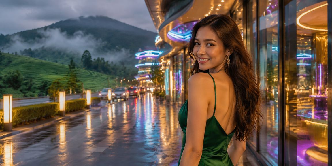 Antara muka utama siti88 dengan navigasi mudah dan tema neon